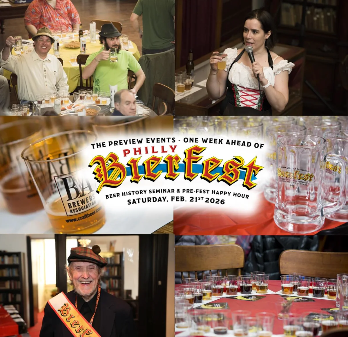 Philly Bierfest 2026 - Preview Seminar & Happy Hour
